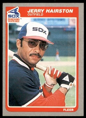 1985 Fleer Jerry Hairston Chicago White Sox #515 - Image 1 of 2