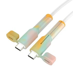 Protecteur Silicium Portable pour Fils de Charge Compatible avec De nombreux App - Photo 1 sur 61
