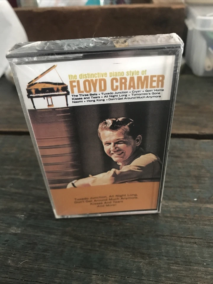 FLOYD CRAMER Cassette Tape FACTORY NEW SEALED THE DISTINCTIVE PIANO STYLE - Image 1 of 4