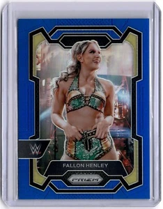 Fallon Henley 2024 Panini Prizm WWE Blue Prizm #134 WWE NXT #168/199 - Picture 1 of 2