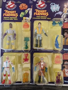 The Real Ghostbusters Fright Features Kenner Hasbro Reissue Set 4 MOC Sealed - Bild 1 von 6