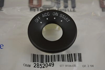 Bisel interruptor cilindro bloqueo encendido Chevrolet Pontiac Oldsmobile nuevo OEM 2852049 Foto 1 de 2