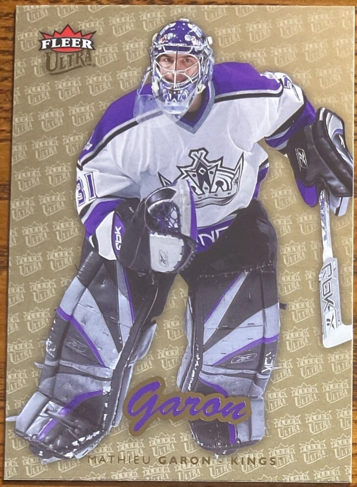 2006-07 Fleer Ultra Gold Medallion Mathieu Garon #91 Los Angeles Kings - Image 1 of 2