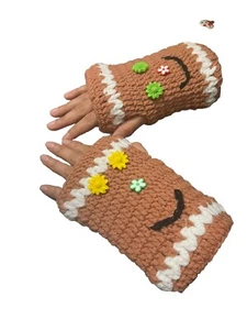 Hand Made/Crochet Hand Warmers - Picture 1 of 6