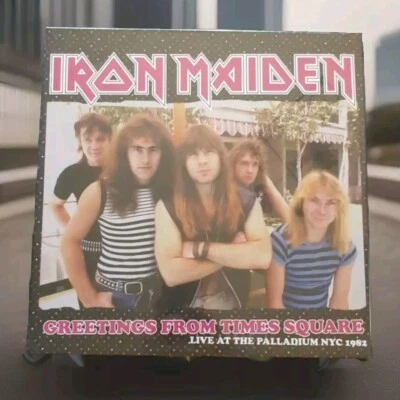 Iron Maiden - Greetings From Times Square, LIVE 1982, LP Vinyl, New, RARE! - Image 1 of 2