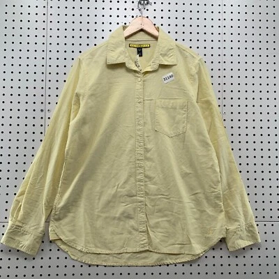 NEw Prince & Fox Button Shirt Mens XL Yellow Pocket Long Sleeve Casual 23x29.5 - Image 1 of 4
