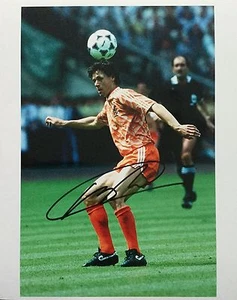 Marco Van Basten signed 10x8 Holland Image G photo UACC Registered dealer - Picture 1 of 1