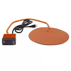 32℉-176℉ Silicone Heater Pad 4" Vacuum Chamber Digital Heating Pad 220W - Picture 1 of 6