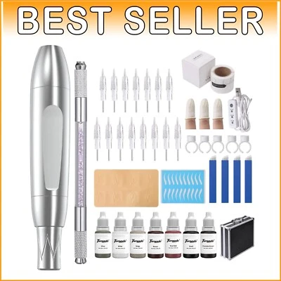 Kit Completo Microblading con Pluma de Maquillaje Resistente al Agua - Ideal para Principiantes Foto 1 de 4