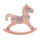  Statuetta di cavallo in resina dipinta a forma di cavallo a dondolo per