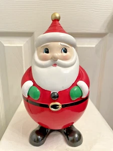 Chubby Santa Claus Gnome Christmas Holiday Decorative Resin Figurine Brand New - Picture 1 of 6