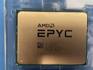 AMD EPYC 7742 100-0000000053 BB2020SUT **Fresh pull - Photo 1/2