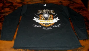 NATIONAL HOCKEY LEAGUE NHL BOSTON BRUINS HERITAGE PORT & CO LANGARM XL SHIRT - Bild 1 von 6