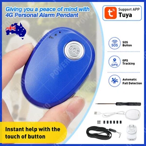 Personal Medical Alarm Pendant for Seniors Elderly SOS Button GPS Fall Detection - Picture 1 of 16