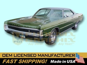 1970 Plymouth Sport Fury GT COMPLETE Reflective Decals GraphicStrobe Stripes Kit - Picture 1 of 1