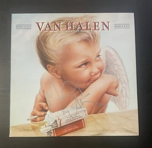 Van Halen 1984 LP firmato da Michael Anthony vinile autografato - Foto 1 di 2