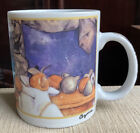 Cafe Arts Cezanne Still Life Fruit Painting Coffee Mug B Wild Art Cup Pears EUC!