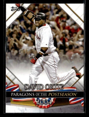 2022 Topps Update #PP-2 David Ortiz Paragons of the Postseason card - Image 1 of 2