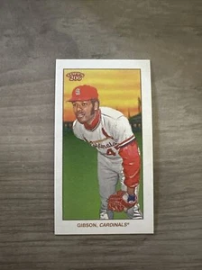 2021 Topps T206 Bob Gibson Wave 1 St. Louis Cardinals Online Exclusive Mini - Picture 1 of 2