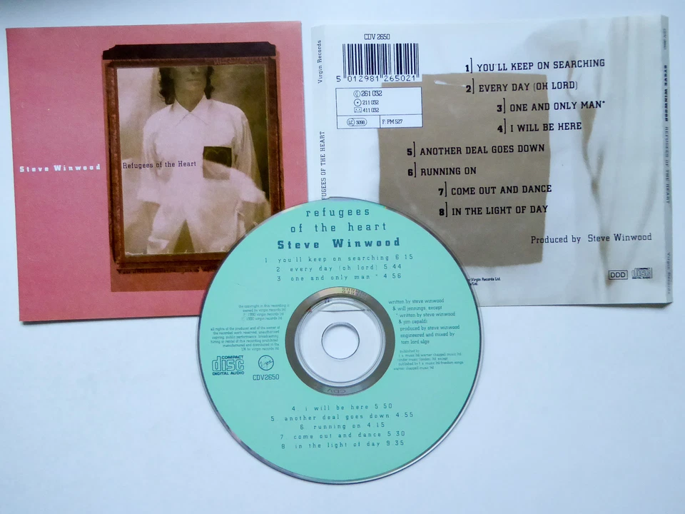 STEVE WINWOOD <  Refugees Of The Heart  > VG (CD) - Bild 1 von 1