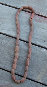 African Trade Pipestone Beads Assorted Strand 04 - Picture 1 of 1