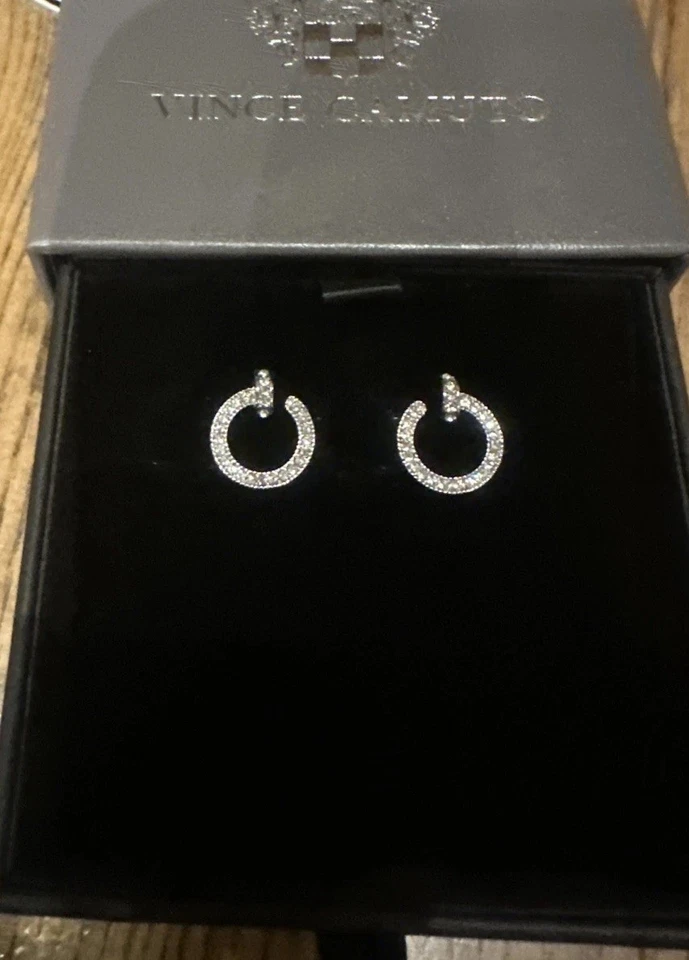 Vince Camuto Ayla Earrings Silver ToneNew. Matching Necklace Available In Store - Image 1 of 4