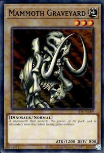 YuGiOh Legend of Blue Eyes 25th Anniversary LOB-EN009 Mammoth Graveyard - Picture 1 of 1