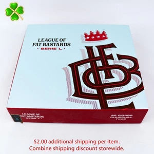 League of Fat Bastards Serie L Churchill Empty Cigar Box 8" x 7.75" x 1.75" - Picture 1 of 12