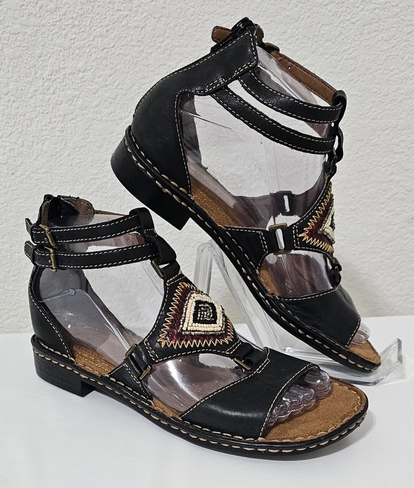 Naturalizer Women's Black Sandal Beaded Dorsum Size 6M - Image 1 of 4