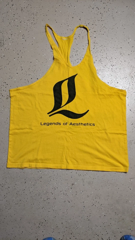 Regata esportiva Legends Of Aesthetics sem mangas racerback exercício levantamento de peso - Imagem 1 de 4