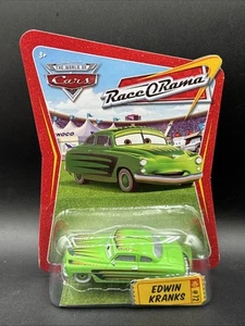 2006 Disney Cars WORLD of CARS EDWIN KRANKS #12 green super nice - Picture 1 of 4