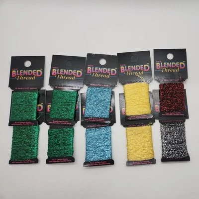 Pre Blended Metallic Thread Lot Of 10 (Lot #8) - Image 1 of 4