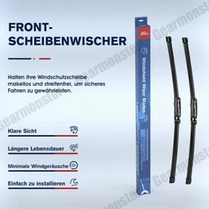 Scheibenwischer vorne passend für AUDI A6 C6 4F | LIMO AVANT ALLROAD | 2004-2011 - Picture 1 of 13