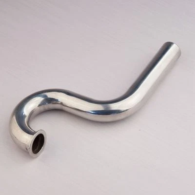 Stainless steel exhaust pipe S bend Wrap to center WTC header gas rc boat -230 - Image 1 of 4