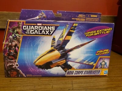 Marvel Guardianes de la Galaxia Nova Corps StarBlaster Vehículo y Figura ¡Nuevo!! Foto 1 de 4