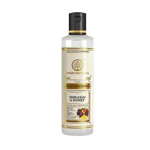 Khadi Natural Shikakai Honey Herbal Hair Conditioner Nourishing Dry Hair 210ML - Picture 1 of 6