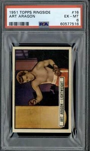 1951 Topps Ringside #16 Art Aragon - PSA 6 - Picture 1 of 2