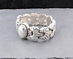 GEORG JENSEN No. 30 - Designer ARMBAND Moonlight Blossom  | 925er Sterlingsilber - Bild 1 von 6