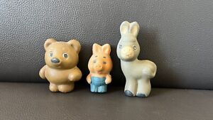 RARE Soviet Vintage cartoon Toy Winnie the Pooh USSR Kids Collectible RUSSIA