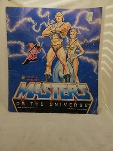 💥 1983 Masters of the Universe He-Man Stickeralbum von Panini mit Stickern - Bild 1 von 4
