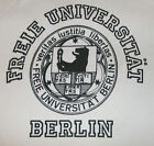 Vtg 80s 90s T SHIRT FREIE UNIVERSITAT BERLIN UNIVERSITY SWEAT SHIRT SzL GERMANY