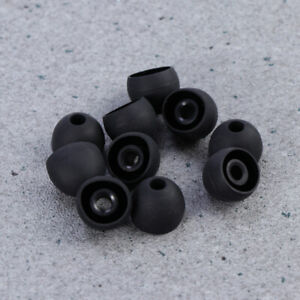 10pcs Noise-Canceling Earbud Tips Silicone Cover for Earphones/Headphones-RJ