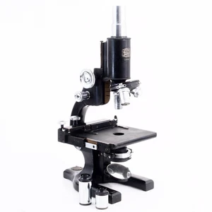 :Spencer Buffalo Vintage Black Inspection Microscope w/ x3 Lenses & Attachments - Picture 1 of 7