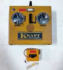 VINTAGE RARE Kraft RC Transmitter Series 70 & Reciever 72.590MHz