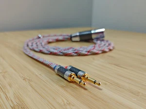CABLES DE AUDIO 7N OCC COBRE ORO PLATA CABLE HIFIMAN SUSVARA ARYA HE1000 SE V2 - Imagen 1 de 9