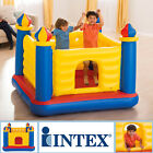 Intex Riesen Hüpfburg Spiel Springburg 175x175x135 cm Spielhaus für Kinder 48259