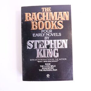 Les livres de Bachman par Stephen King 1985 première impression pruneau couverture souple