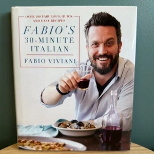 Fabios 30-Minute Italian Cookbook By Fabio Viviani Over 100 Quick Easy Recipes - Imagen 1 de 10
