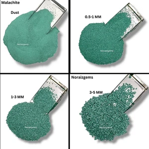 Piedra preciosa de malaquita triturada incrustación gruesa piedra para carpintería incrustación de polvo curativo - Imagen 1 de 27