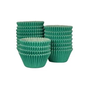 Dark Green Muffin Cases - 2 Pack Sizes - Picture 1 of 1